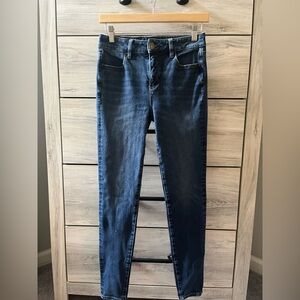 American Eagle Outfitters Dark Blue Skinny Jeans